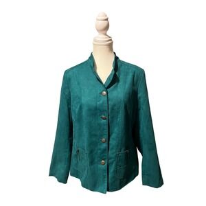 Tanjay Petite‎ Teal Lightweight Jacket – Size 10P